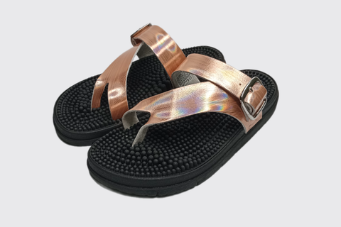 Nara Metallic Reflexology Thongs Nara Metallic Reflexology Thongs