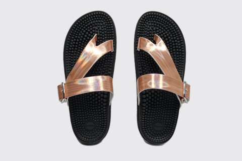 Nara Metallic Reflexology Thongs Nara Metallic Reflexology Thongs