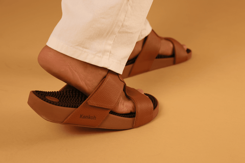 Musashi Leather Reflexology Sandals Musashi Leather Reflexology Sandals