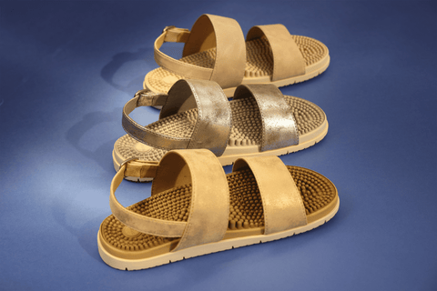 Sakura Metallic Reflexology Sandals Sakura Metallic Reflexology Sandals