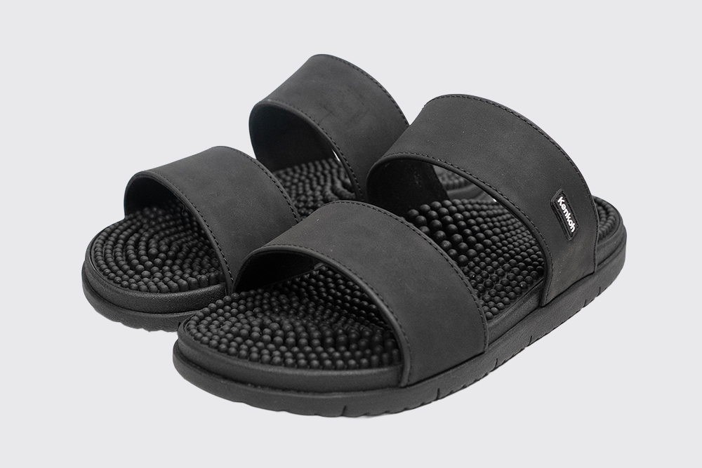 Kenkoh Sakura Mule Sandal | Reflexology Footwear – Kenkoh.jp