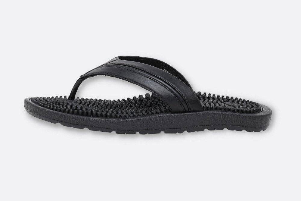 Zori thong black - side Zori thong black - side