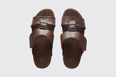 Musashi Elegance Leather Reflexology Sandals