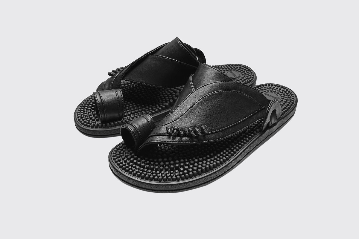 Sachi Leather Acupressure Thongs