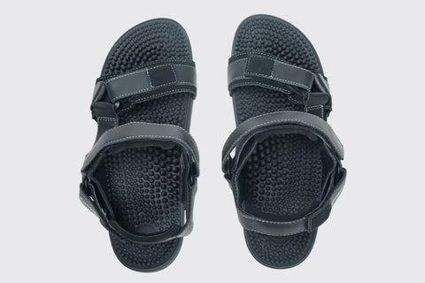 Samurai Reflexology Sandals Black