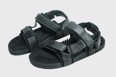 Samurai Reflexology Sandals Black