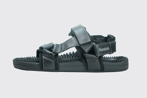 Samurai Reflexology Sandals Black
