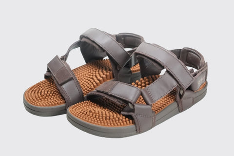 Samurai Reflexology Sandals Brown