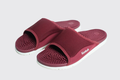 Tsuki Reflexology Sliders Red