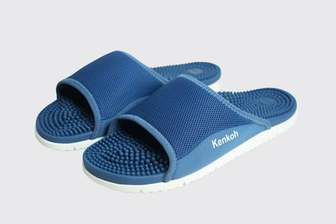 Tsuki Reflexology Sliders Blue