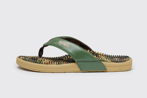 Genki Acupressure Thong Sandals Camouflage