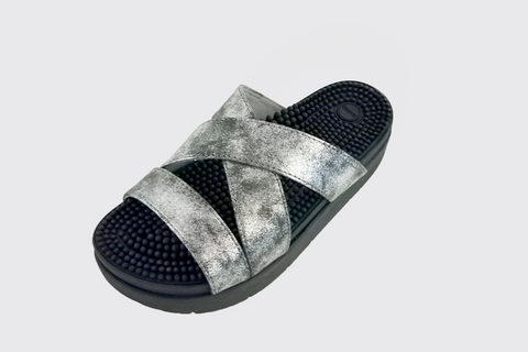 Kirei Metallic Reflexology Sandals