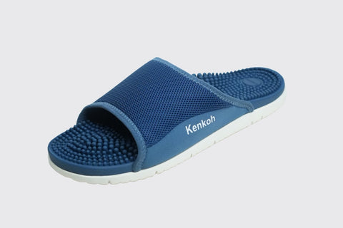 Tsuki Reflexology Sliders Blue
