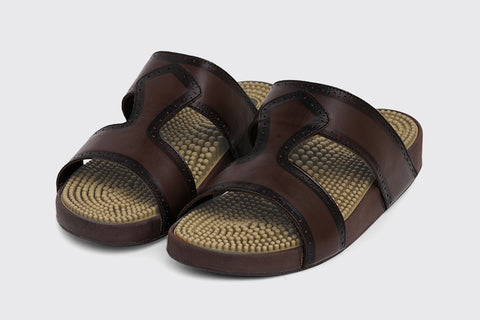 Musashi Leather Reflexology Sandals